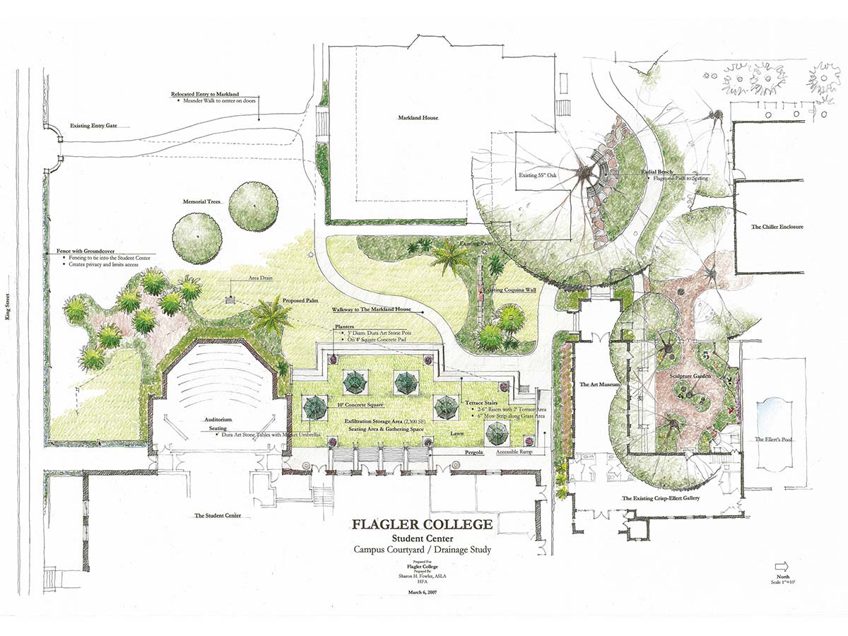 Courtyard Concept Plan